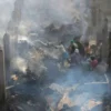 Gedung Penyimpanan Perhiasan Terbakar, 17 Orang Tewas